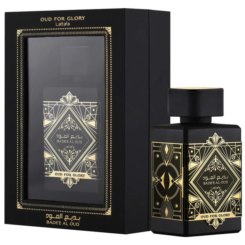 Perfume Lattafa Perfumes Bade'e Al Oud Oud para Glória 100mL