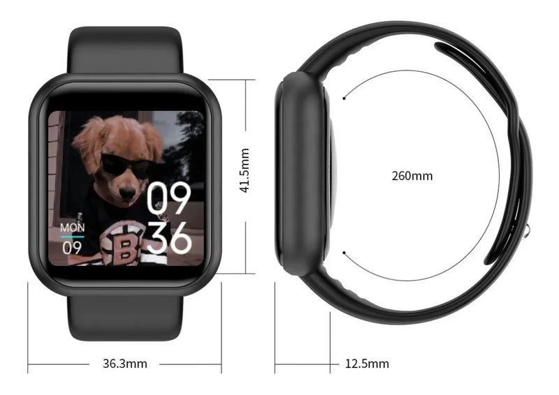 Smartwatch Relógio inteligente inteligente bluetooth p/android ios d20