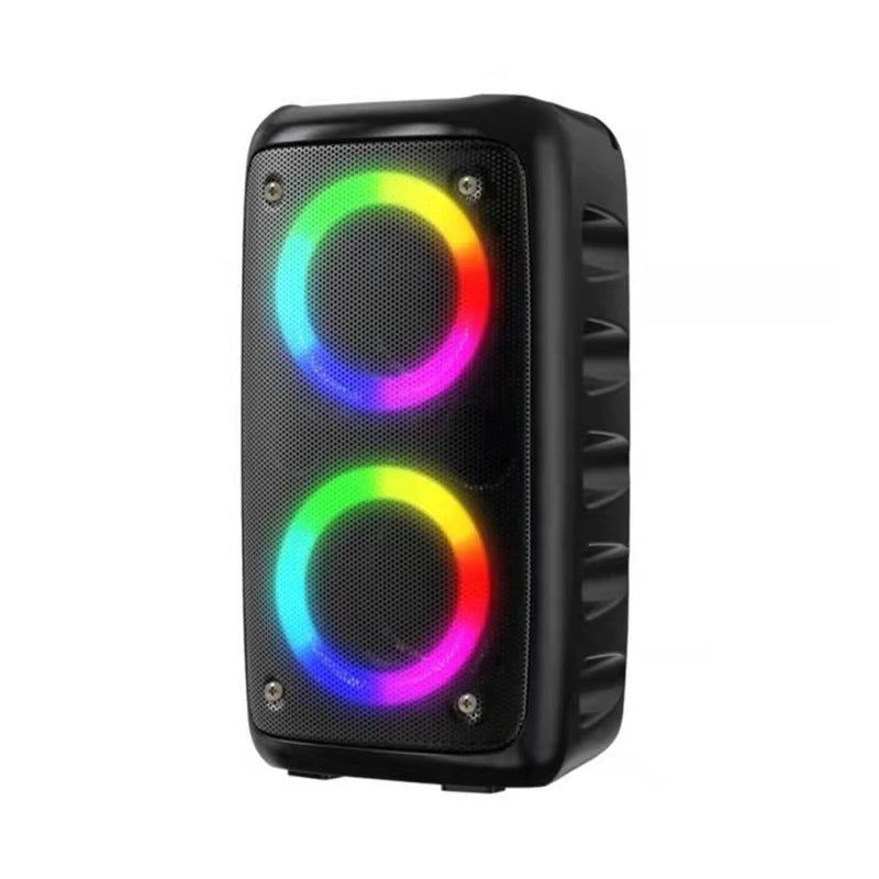 DAFUSHOP Caixa de som Bluetooth Potente Multimídia Com LED RGB Estéreo sem fio