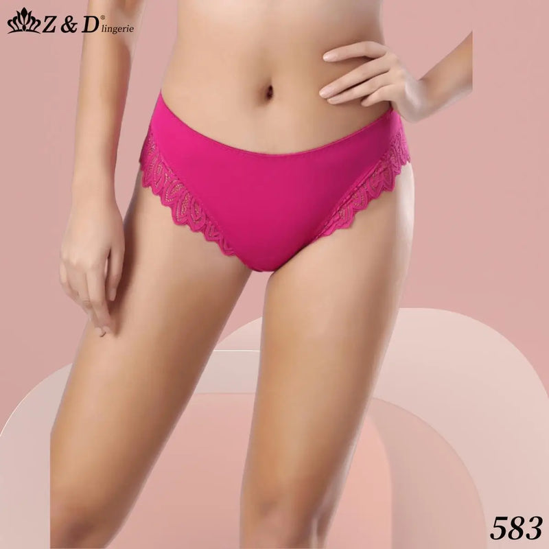 Kit 5 Z&D Lingerie Calcinha Sem Custura Normal Com Genda 583