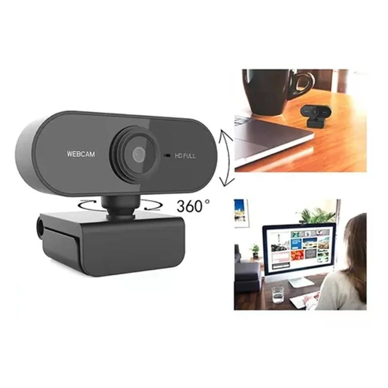 Webcam Full Hd 1080p Usb Câmera Computador PC Stream Alta Resolução W18