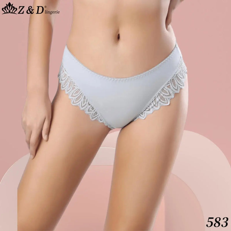 Kit 5 Z&D Lingerie Calcinha Sem Custura Normal Com Genda 583