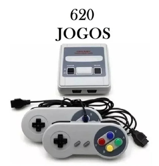 Video Game Retro 620 Jogos Em 1 Com 2 Controles