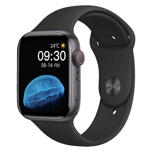 Smartwatch Blulory Glifo 8 com Bluetooth - Relógio Preto Fosco