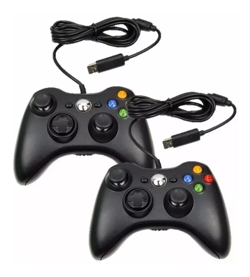 Controle De Xbox 360 com fio para Video Game e PC Joystick Jogo