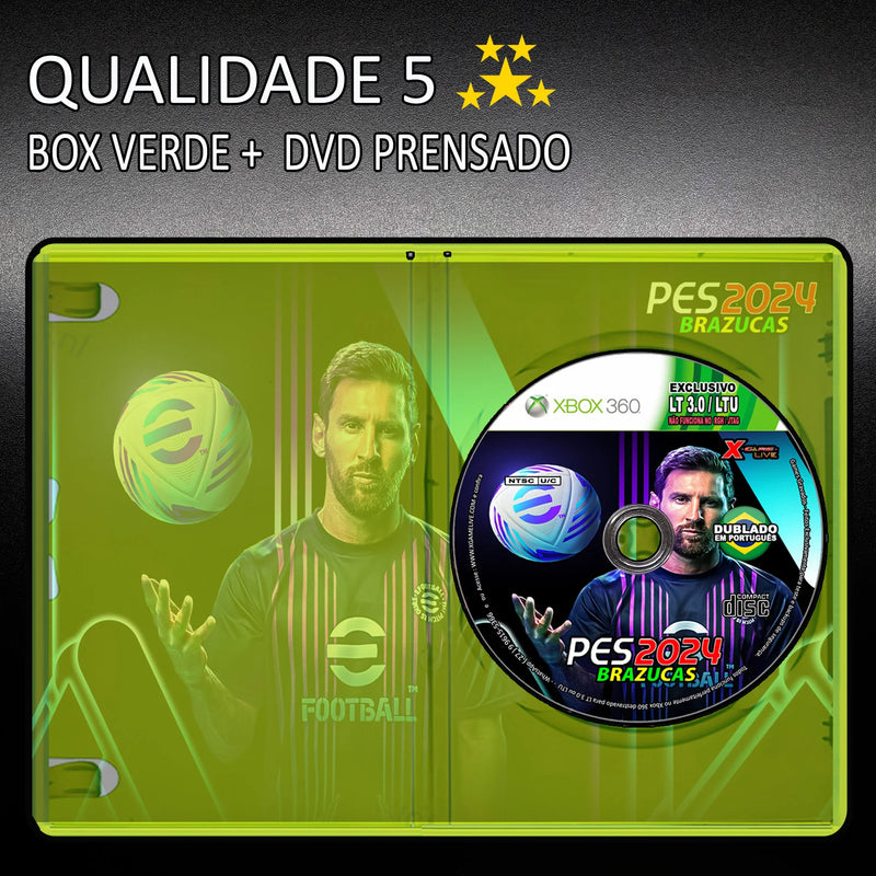 Game P3S 2024 Brazukas-Atualizado-XBOX 360 Lt 3.0 Ltu -Repro DVD Patch Cópia Reprodução Por XGAMELIVE