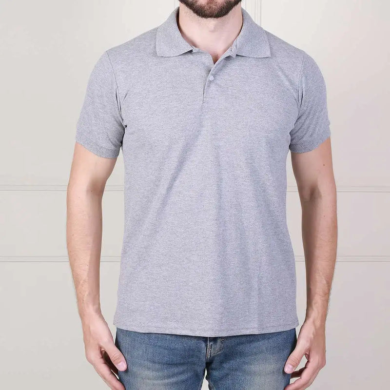 Camiseta polo de lapela moda masculina mmhh