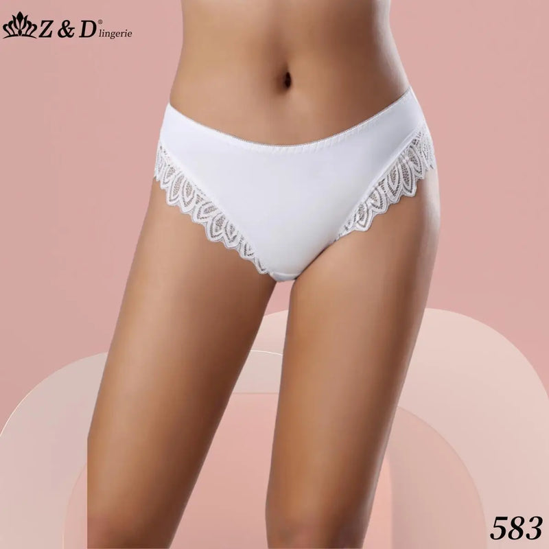 Kit 5 Z&D Lingerie Calcinha Sem Custura Normal Com Genda 583