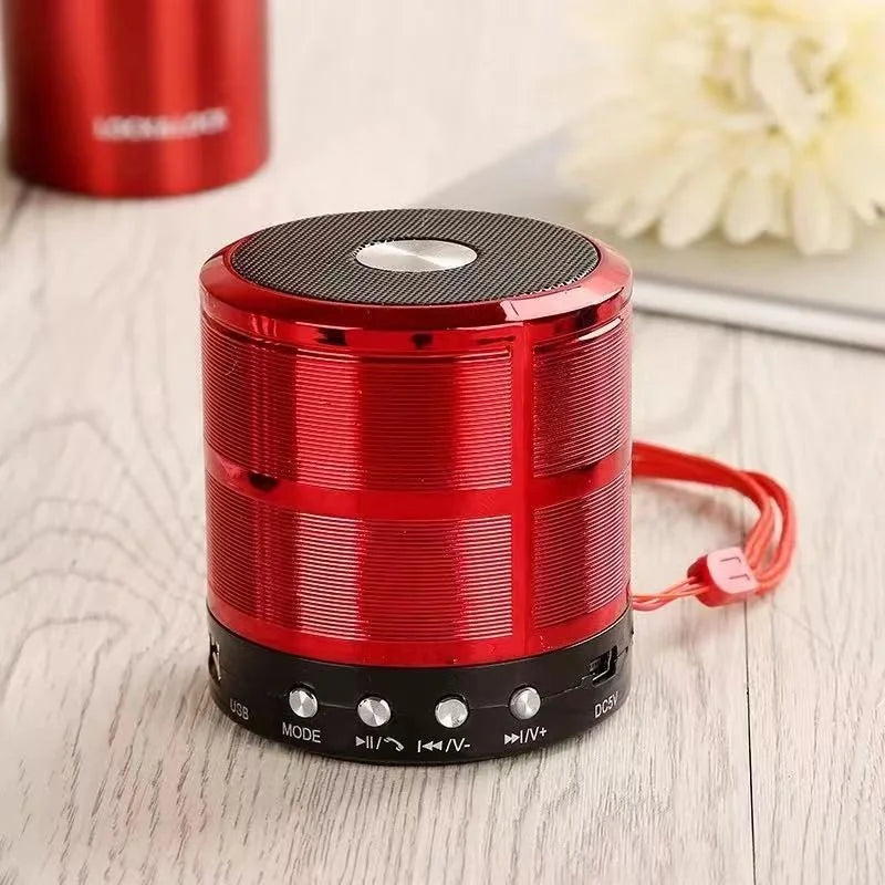 Mini rádio portátil Bluetooth MP3, Som 887, USB