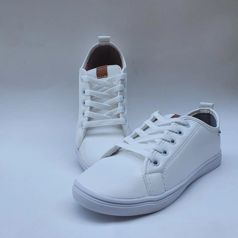 Tênis Feminino Casual Branco Tipo Sapatenis Bella 163