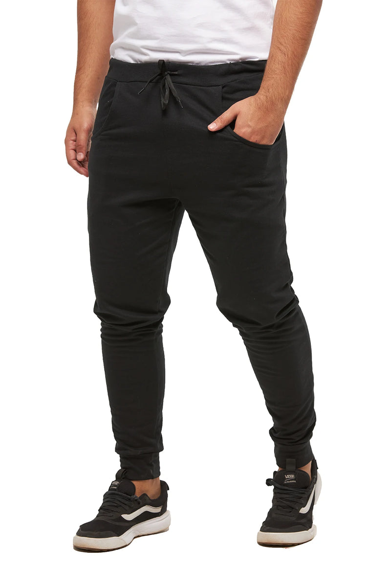 Calça De Moletom Saruel Skinny Luxo Masculina M5