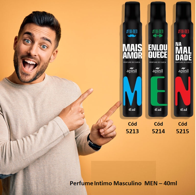 Perfume Intimo Masculino MEN NA MALDADE - 40ml (5215)