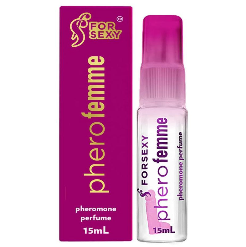 Perfume Feminino PheroFemme Afrodisíaco - Pheromone 15ml - For Sexy (FSPHEF)