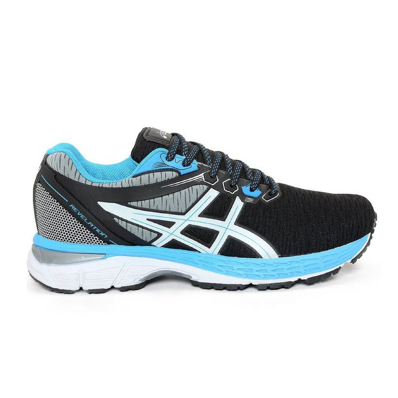 Tênis Asics Gel Revelation Preto Azul (AsicGel_Blue)