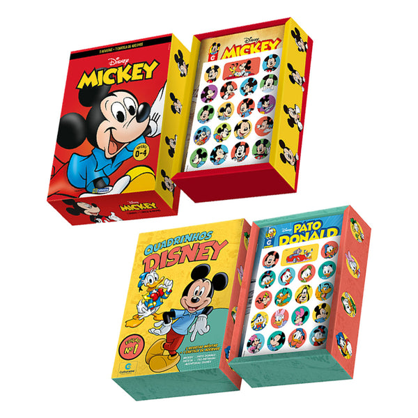 Conjunto Box De Livros HQ Mickey Mouse Edição 1 e Edições 0 a 4 (2657)