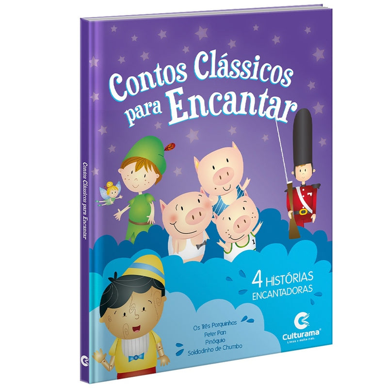 Livro Infantil Contos Clássicos Para Encantar Roxo Culturama (2015)