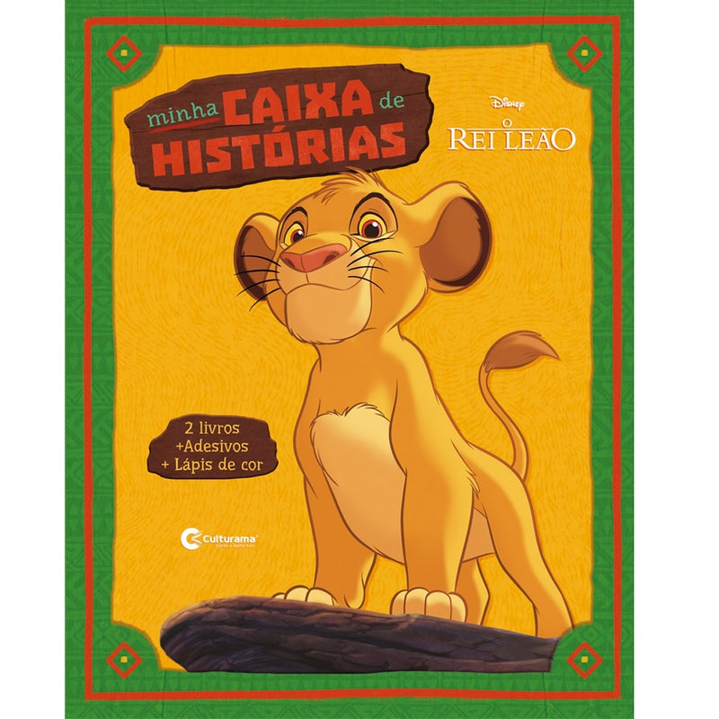 Box De Livros Minha Caixa De Histórias Rei Leão Culturama (2031)