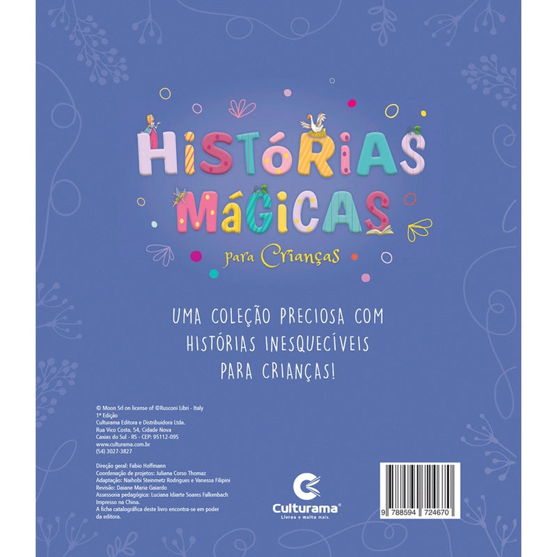 Livro Infantil Histórias Mágicas Para Crianças Culturama (2045)