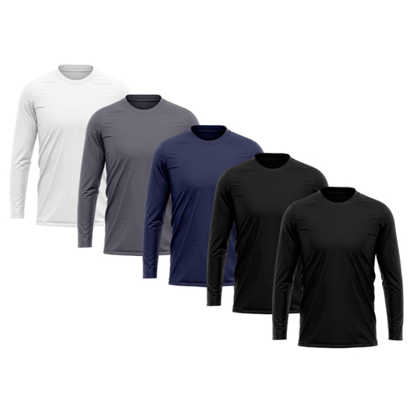 Kit 5 Camisetas Masculinas UV PRO (197421626) mmhh