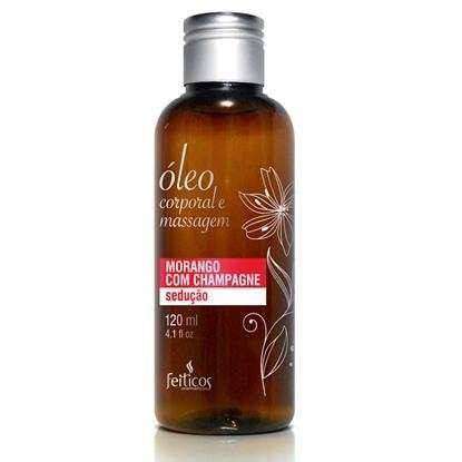 Óleo para massagem sensual PITANGA PRETA 120ml - Feitiços Aromáticos (FA6042)