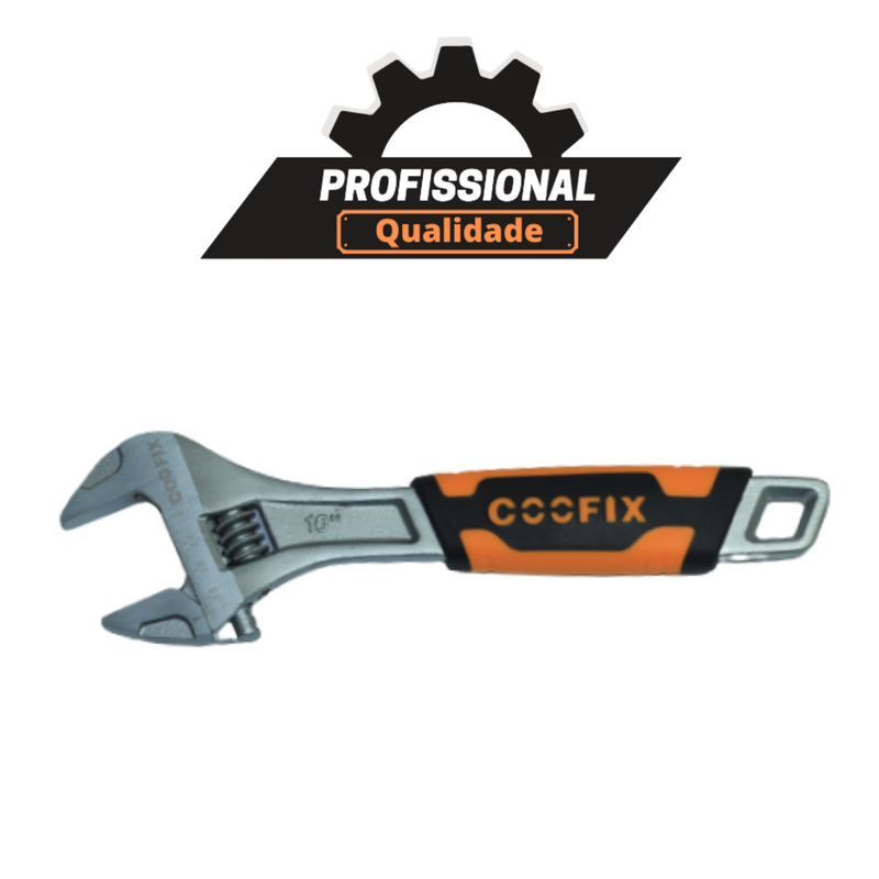 Chave Inglesa Ajustável em Aço CrV 10" 250mm Coofix (2060)