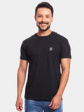 Camiseta Masculina Camisa Bordada 100% Algodão Premium Fio 30.1 (CMD010CME mmhh)