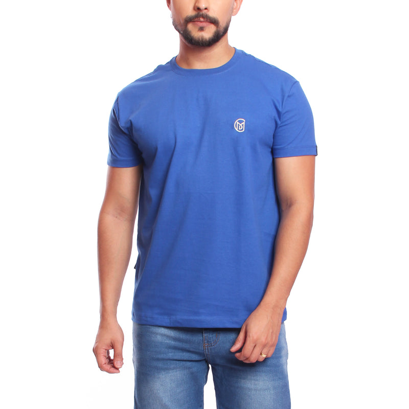 Camiseta Masculina Camisa Bordada 100% Algodão Premium Fio 30.1 (CMD010CME mmhh)