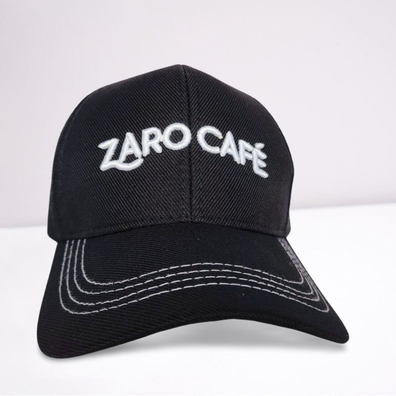 Boné Zaro Café Preto com Branco (BZCPB)