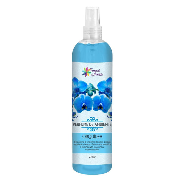 Perfume De Ambiente 240ml Spray - Orquídea - Aromas Tropicais Aroma:Orquídea (