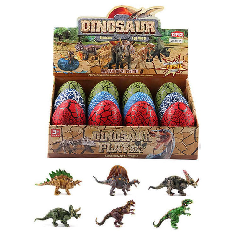 Ovo de Dinossauro Escama Brinquedos de plástico Páscoa Com Surpresa Dentro (D2