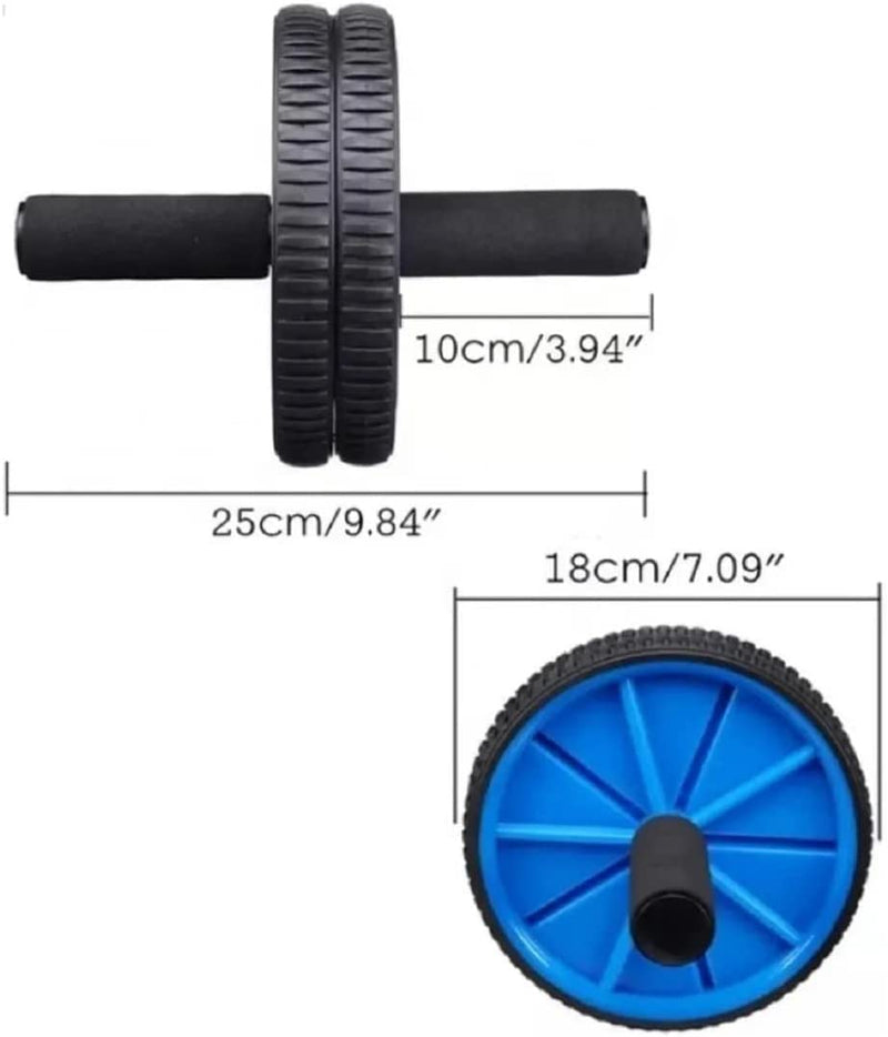 Roda Rodinha Rolo Para Exercícios Abdominal Lombar Ombros Treino Em Casa Academia fitness