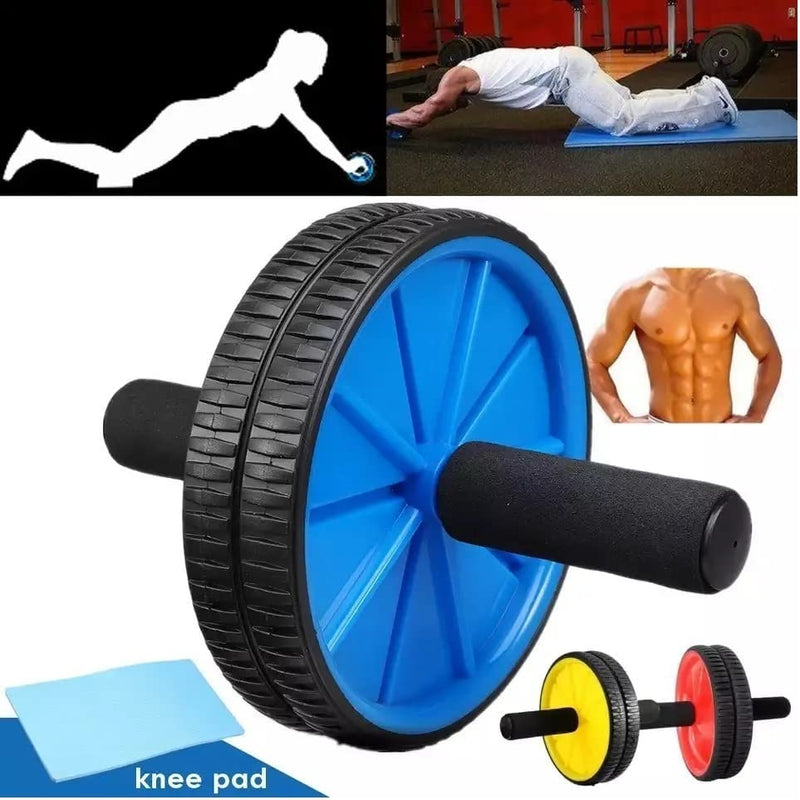 Roda Rodinha Rolo Para Exercícios Abdominal Lombar Ombros Treino Em Casa Academia fitness