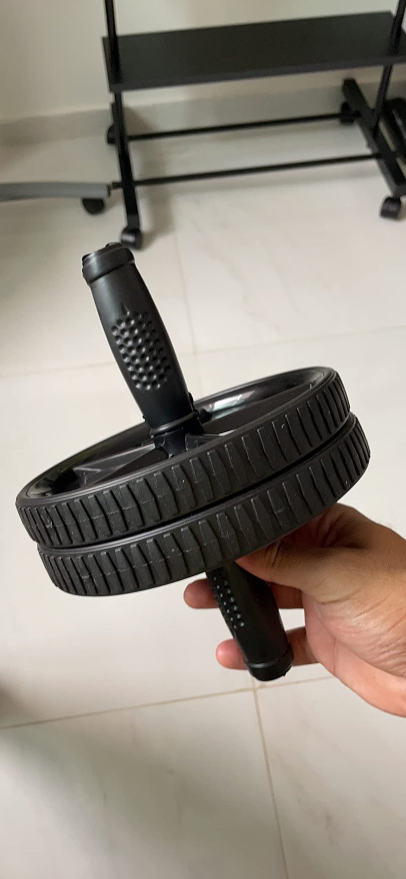 Roda Rodinha Rolo Para Exercícios Abdominal Lombar Ombros Treino Em Casa Academia fitness