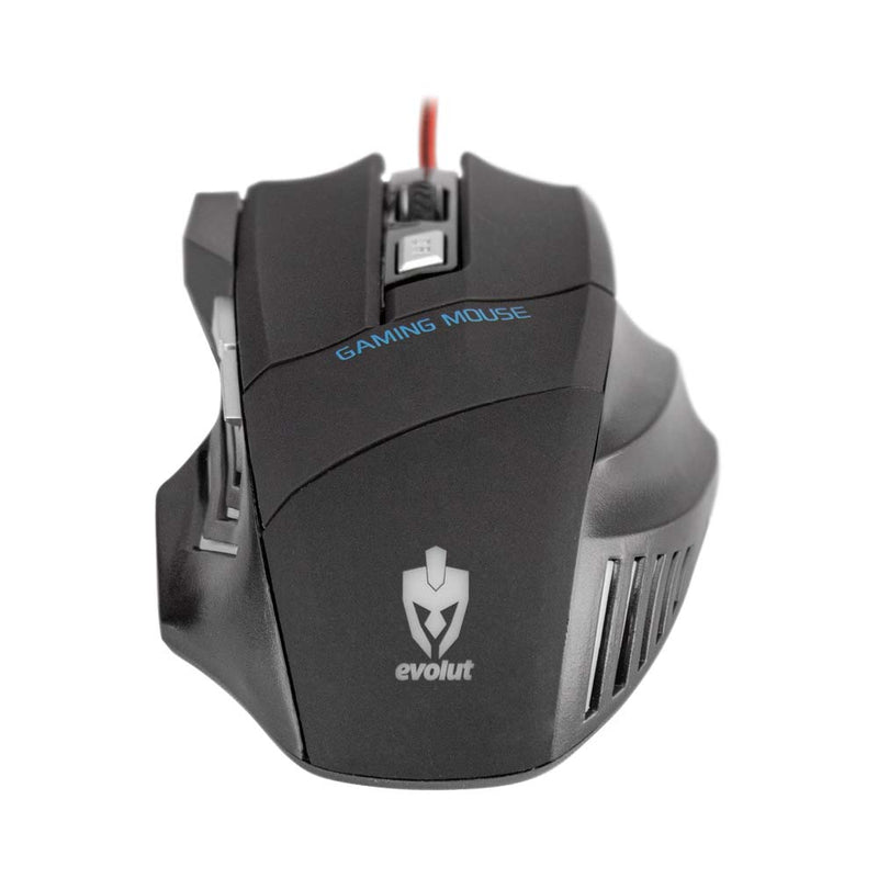 Mouse Gamer Evolut Eg-103rb Predator Rgb 2400 Dpi 06 Botões (6062621268)