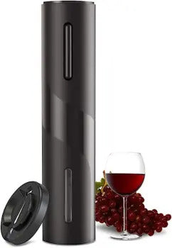 ABRIDOR DE VINHO AUTOMÁTICO SACA ROLHAS ELÉTRICO A PILHAS ELEGANTE E FUNCIONAL