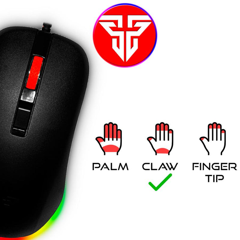 Mouse Para Jogos Profissional Fantech G13 Rhasta Ii 2400Dpi