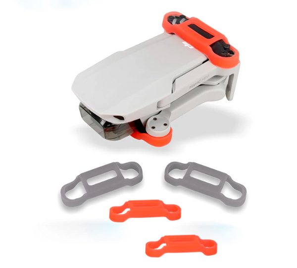 Protetor Trava Hélice Mavic Mini Dji Drone Silicone Cor:Cinza (E1.02.04 Cinza)