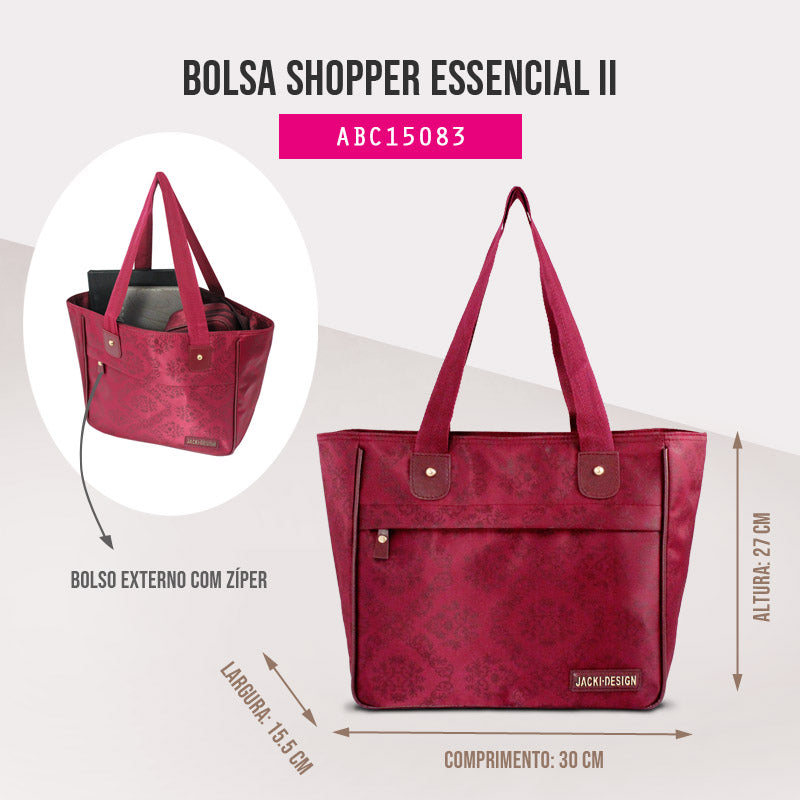 Bolsa Shopper Essencial II Jacki Design Oferta (ABC15083)