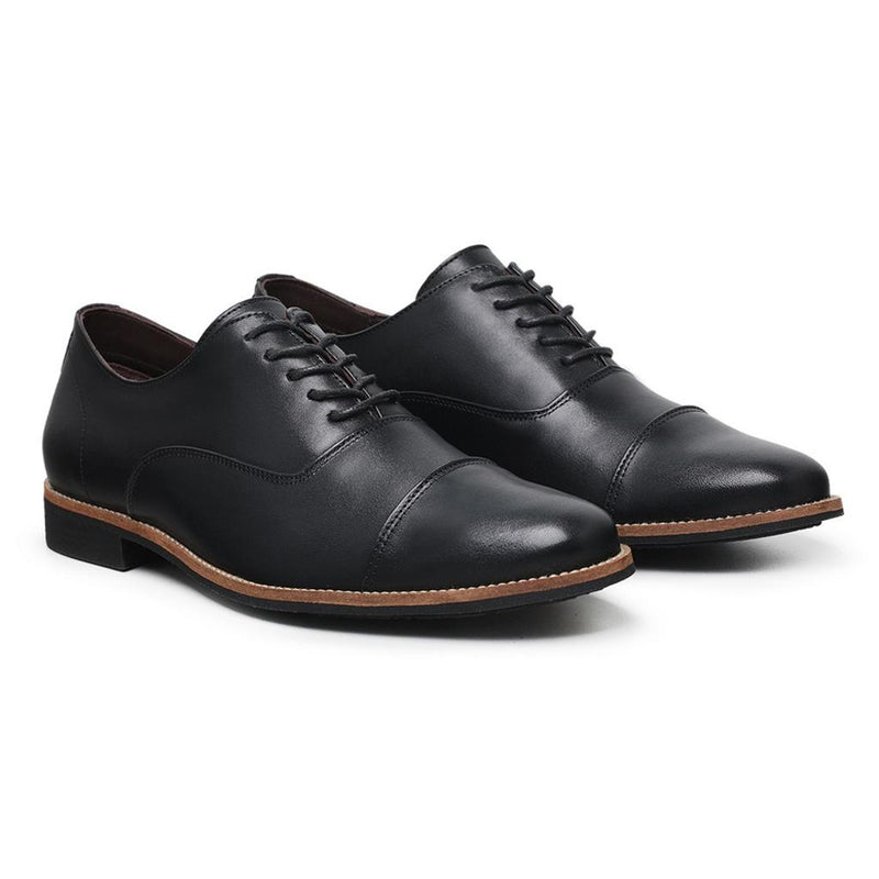 Sapato Masculino Oxford Sola De Couro Cor:Marrom;Gênero:Homem;Tamanho:45 (FSPST